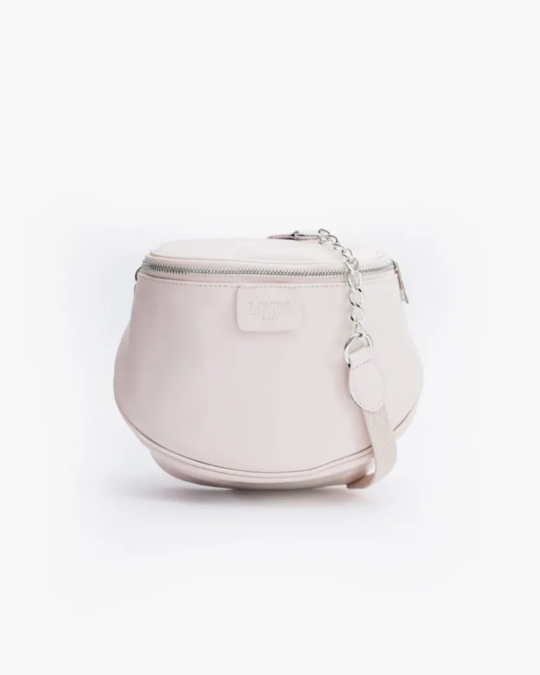 Baby ISABELLA borsa in pelle ROSA CIPRIA – LOVING BAGS