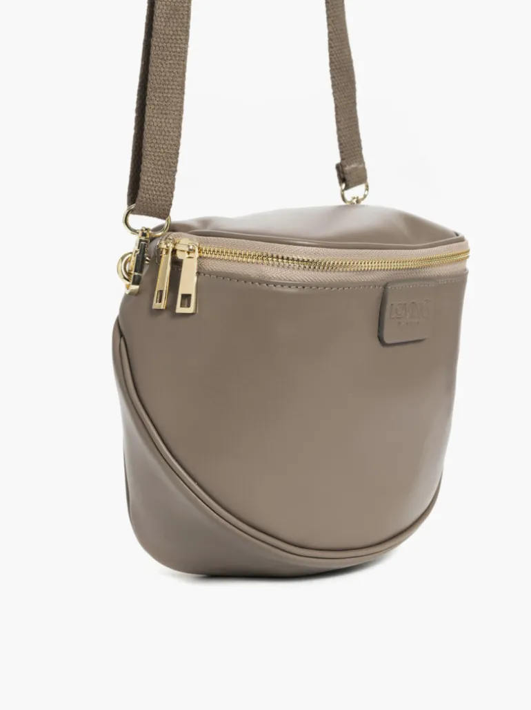 Baby ISABELLA borsa in pelle TORTORA – LOVING BAGS