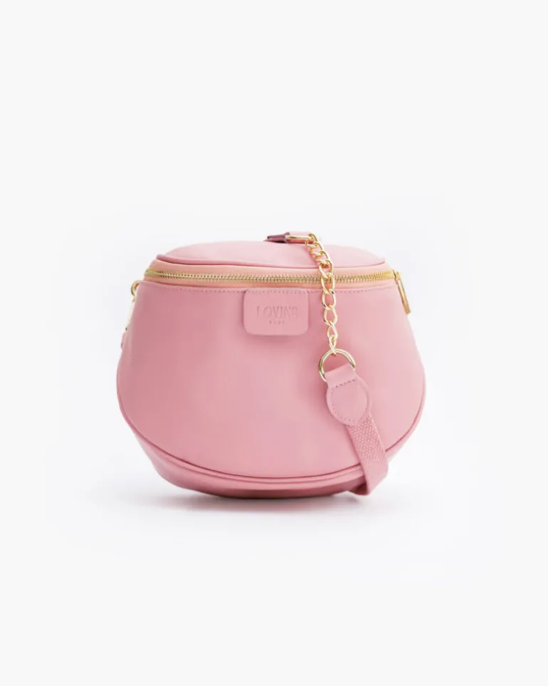 Baby ISABELLA borsa in pelle ROSA – LOVING BAGS