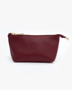 Beauty case in pelle NOAH – BORDEAUX