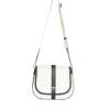 Borsa in pelle AMBRA canvas nera – LOVINGBAGS