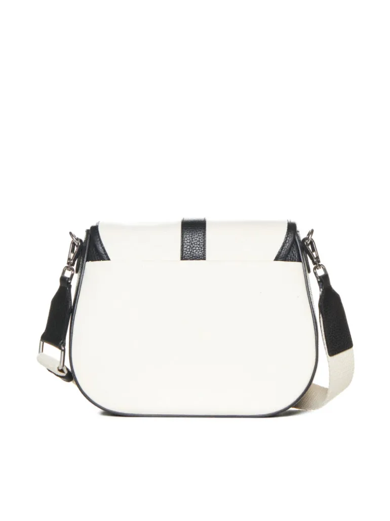 Borsa in pelle AMBRA canvas nera – LOVINGBAGS