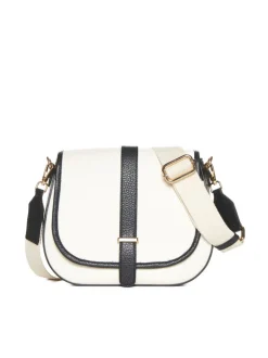 Borsa in pelle AMBRA canvas nera – LOVINGBAGS