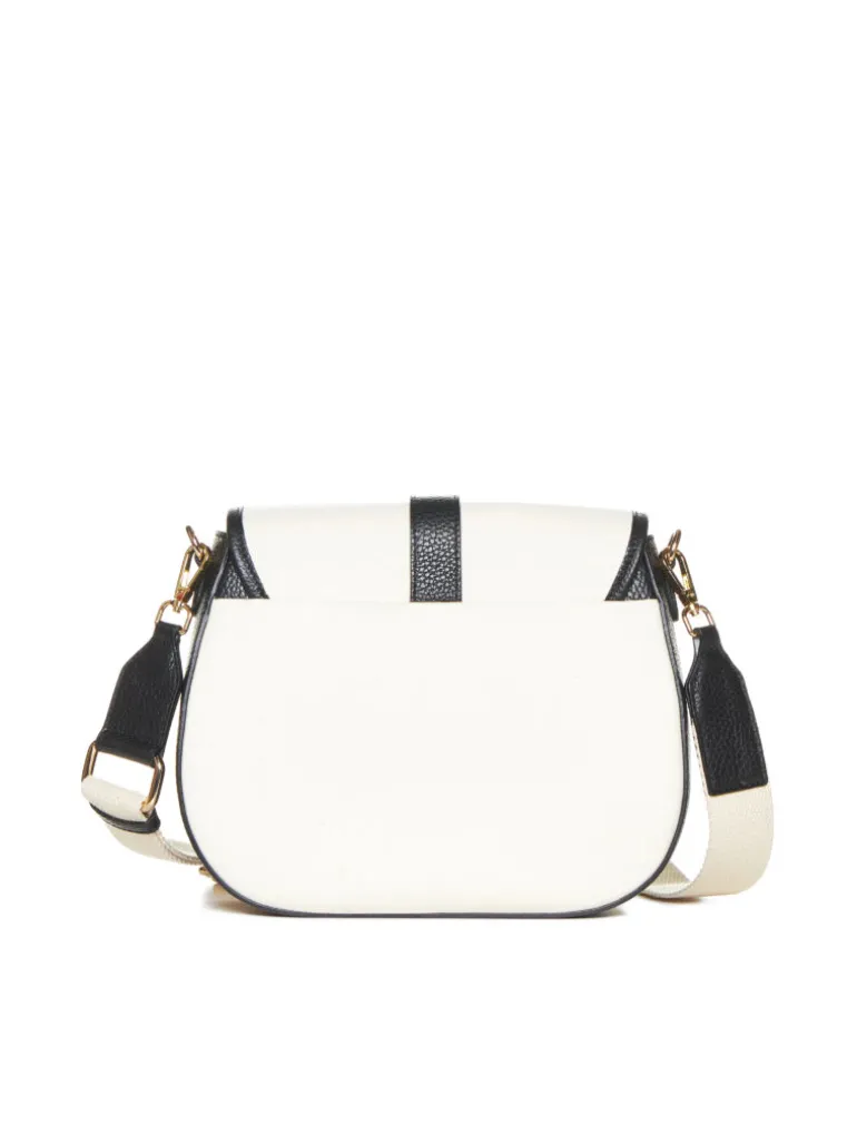 Borsa in pelle AMBRA canvas nera – LOVINGBAGS