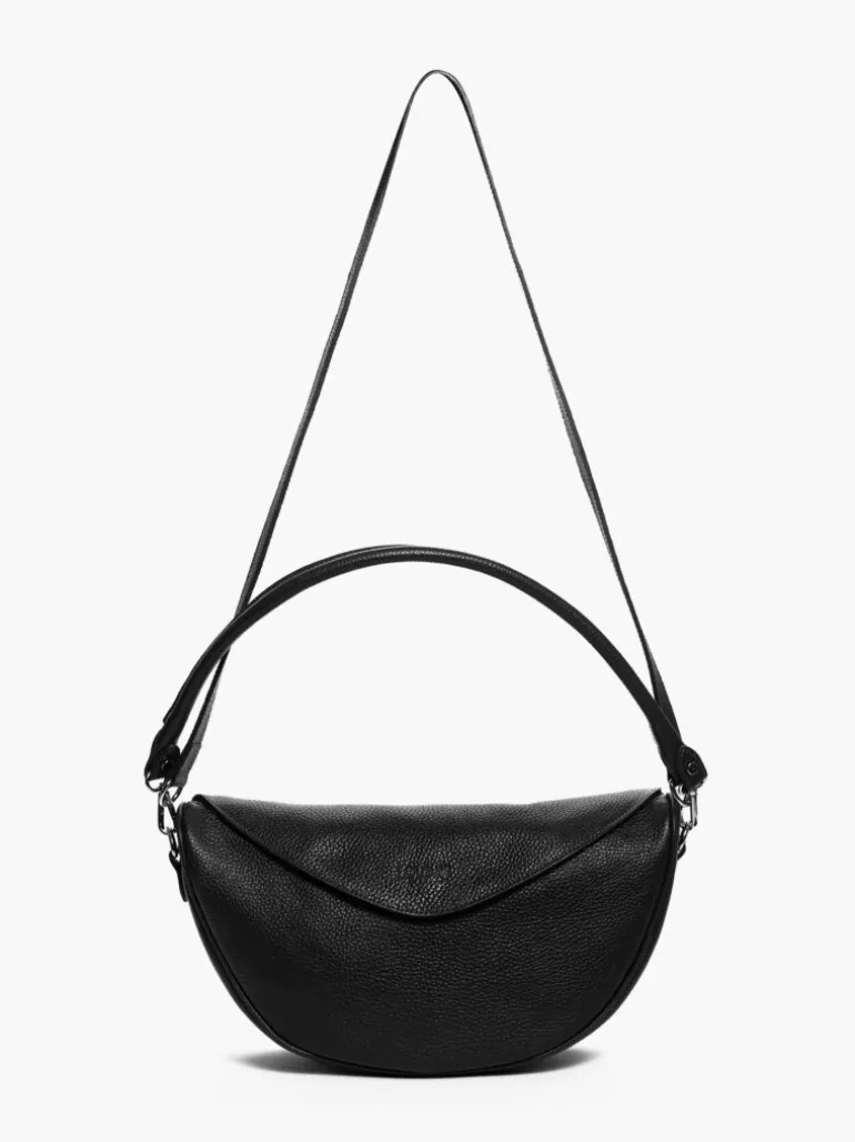 Borsa in pelle BRENDA nera – LOVING BAGS