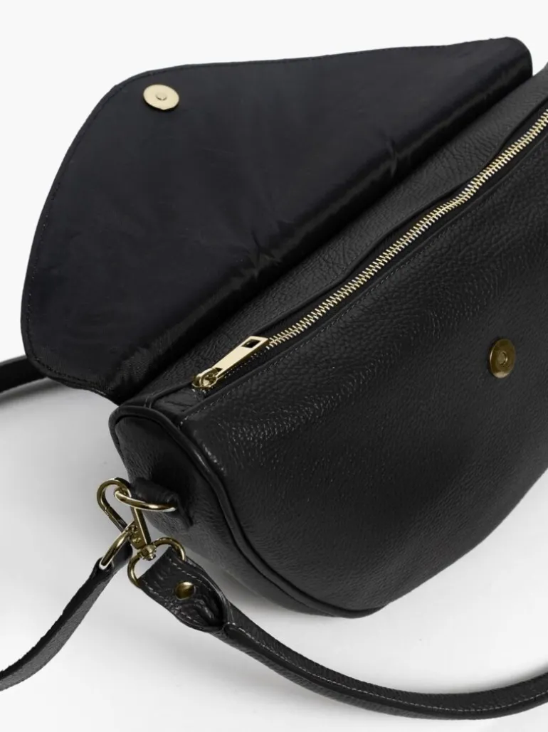 Borsa in pelle BRENDA nera – LOVING BAGS