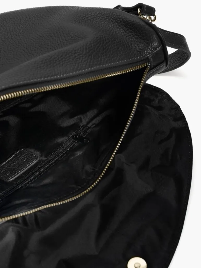 Borsa in pelle BRENDA nera – LOVING BAGS