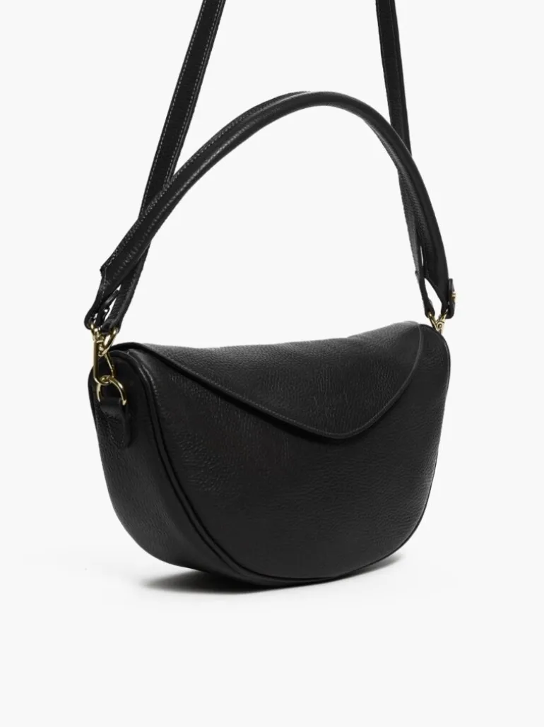 Borsa in pelle BRENDA nera – LOVING BAGS