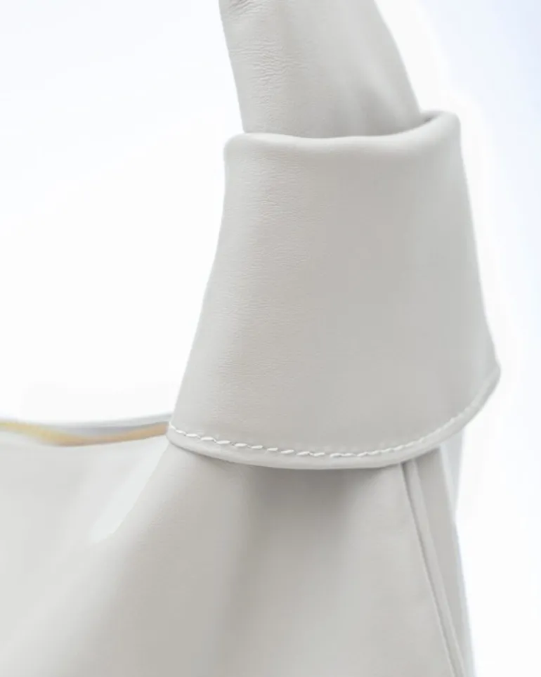 Borsa in pelle Cloe LATTE – LOVING BAGS
