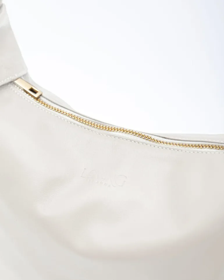 Borsa in pelle Cloe LATTE – LOVING BAGS