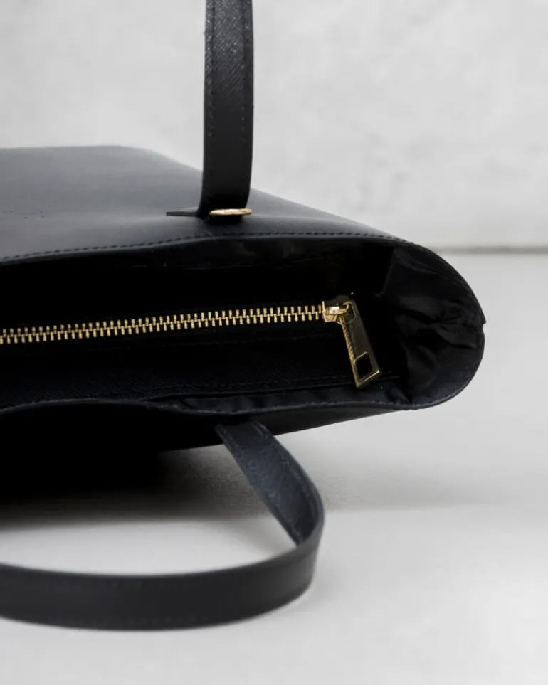 Borsa in pelle Elizabeth NERA – LOVING BAGS