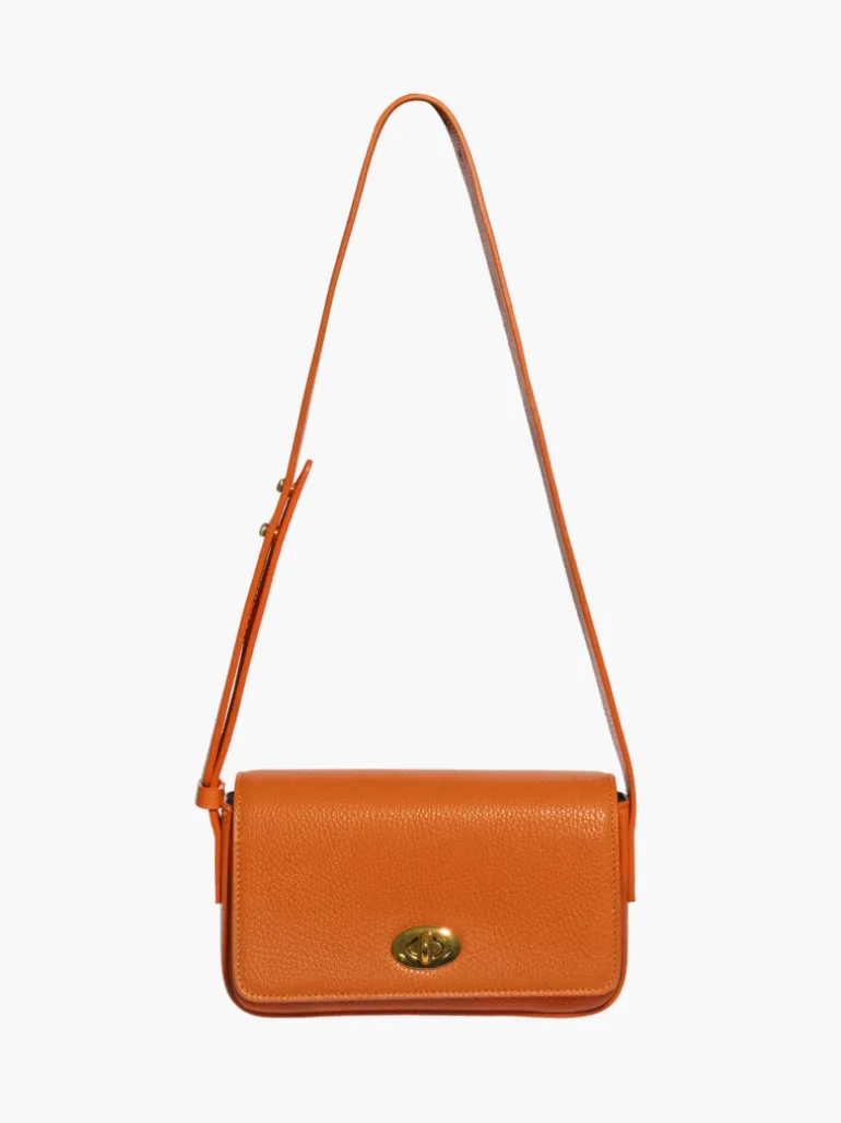 Borsa in pelle FRIDA arancio – LOVING BAGS