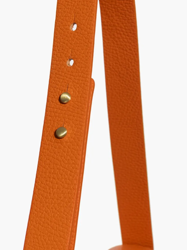 Borsa in pelle FRIDA arancio – LOVING BAGS