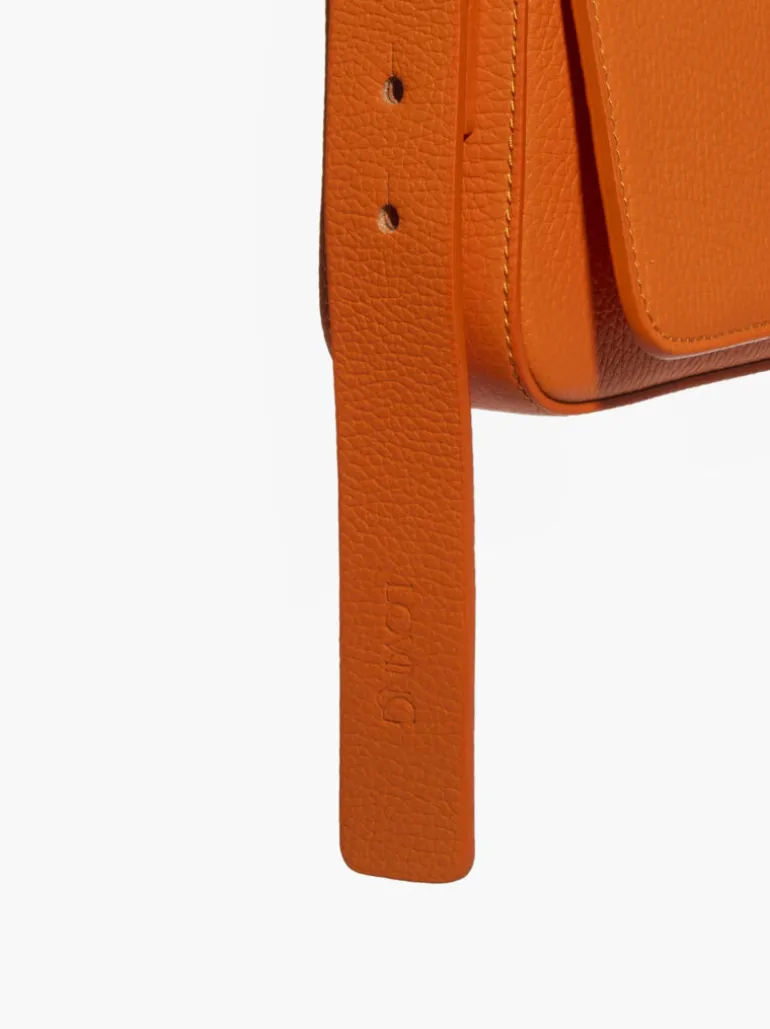 Borsa in pelle FRIDA arancio – LOVING BAGS
