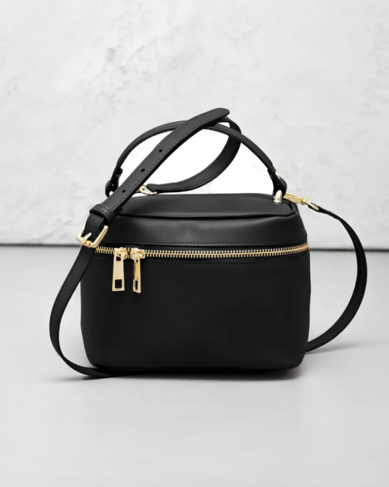 Borsa in pelle Giulietta NERA- LOVING BAGS