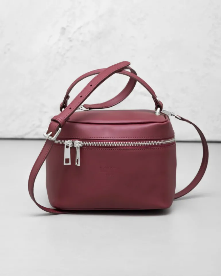 Borsa in pelle Giulietta BORDEAUX – LOVING BAGS