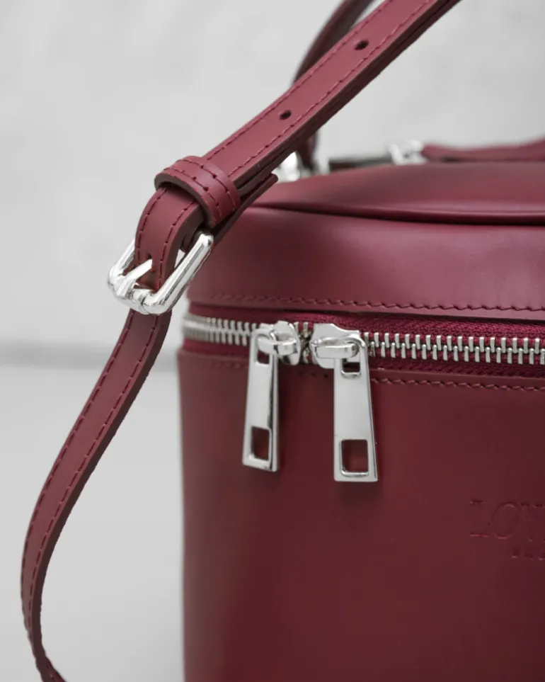Borsa in pelle Giulietta BORDEAUX – LOVING BAGS