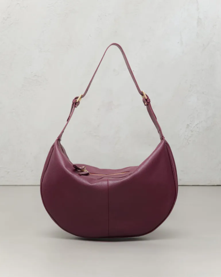 Borsa in pelle RACHEL bordeaux – LOVING BAGS