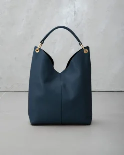 Borsa in pelle SIENNA blu – LOVING BAGS