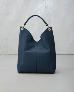 Borsa in pelle SIENNA blu – LOVING BAGS