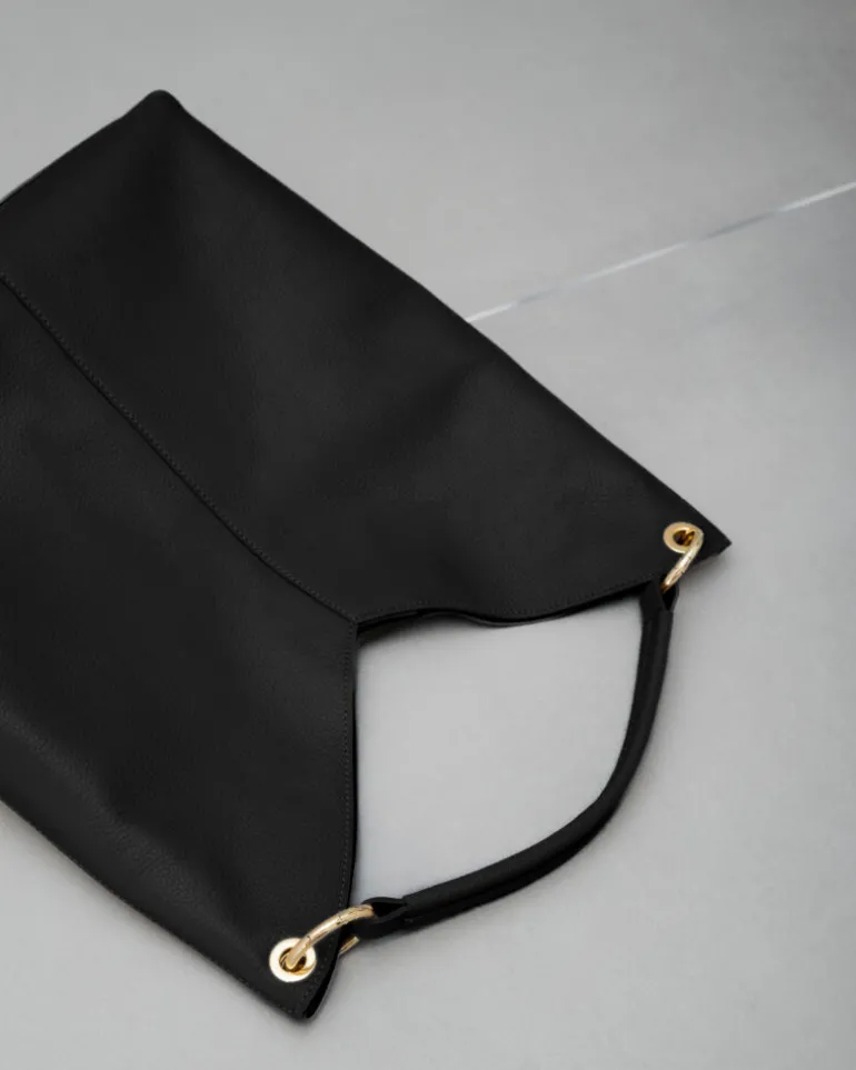 Borsa in pelle SIENNA nera – LOVING BAGS