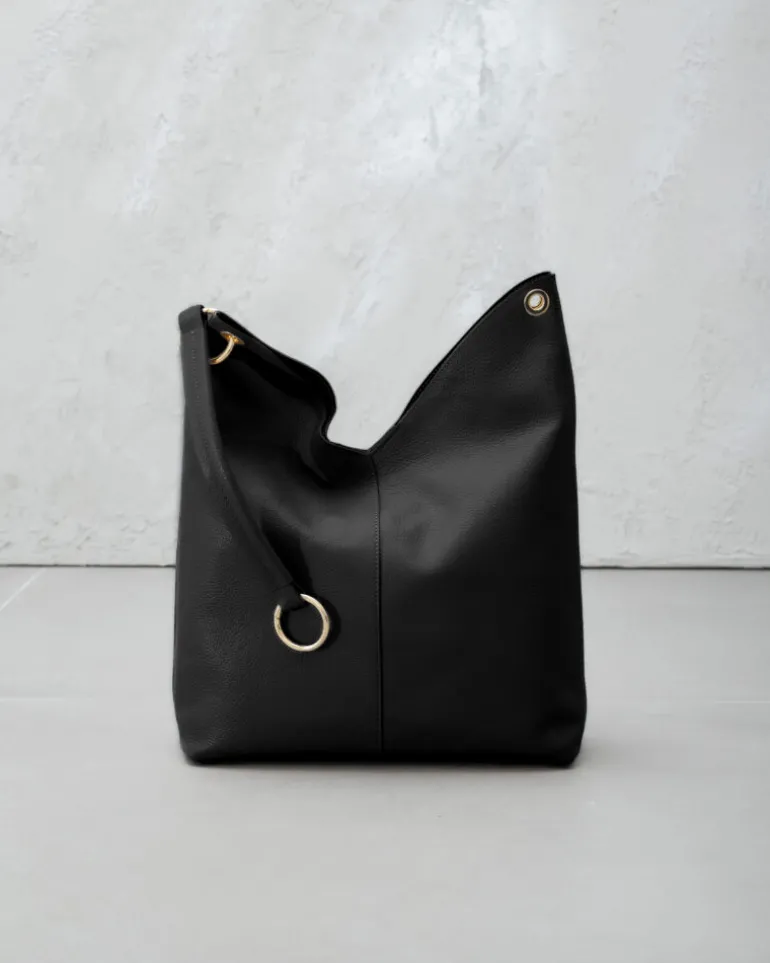 Borsa in pelle SIENNA nera – LOVING BAGS