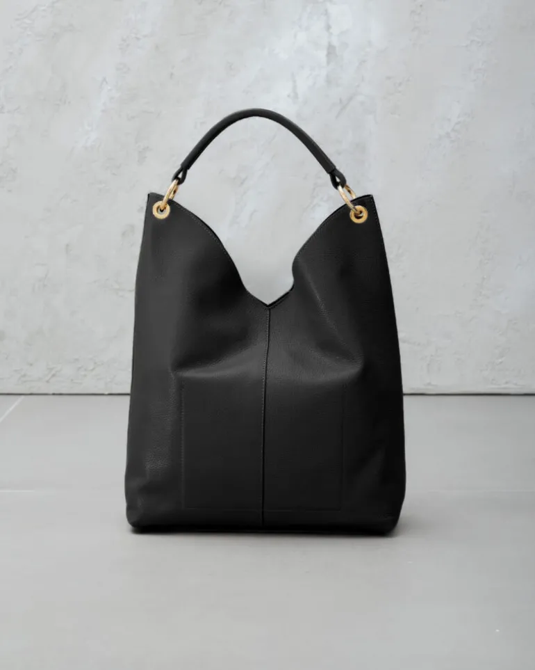 Borsa in pelle SIENNA nera – LOVING BAGS