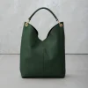 Borsa in pelle SIENNA verde – LOVING BAGS