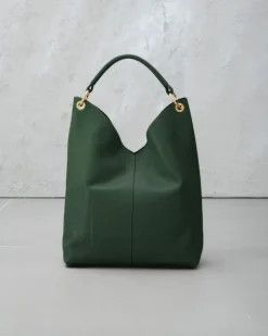Borsa in pelle SIENNA verde – LOVING BAGS