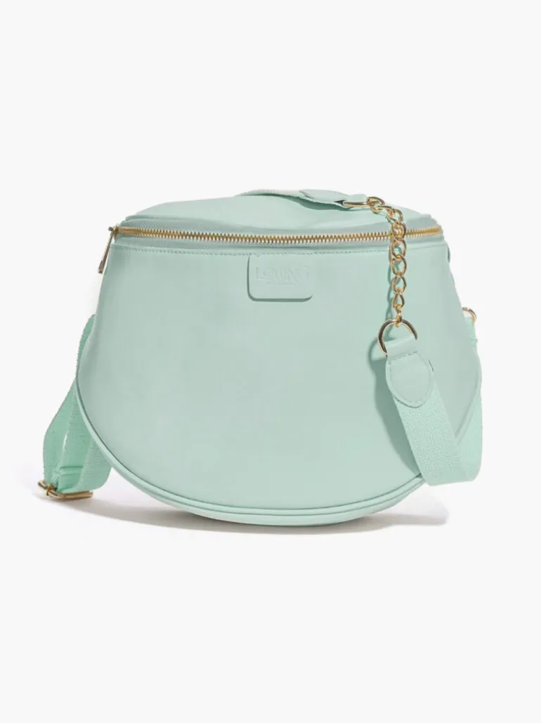 Borsa ISABELLA in pelle acqua marina – LOVING BAGS