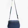 Borsa ISABELLA in pelle BLU NAVY – LOVING BAGS