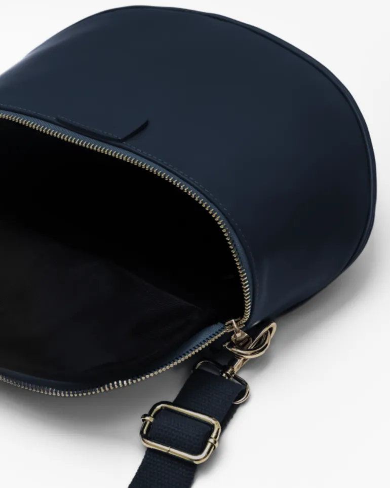 Borsa ISABELLA in pelle BLU NOTTE – LOVING BAGS
