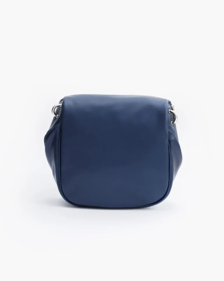 Borsa ISABELLA in pelle BLU NAVY – LOVING BAGS