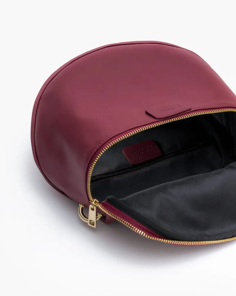 Borsa ISABELLA in pelle BORDEAUX – LOVING BAGS