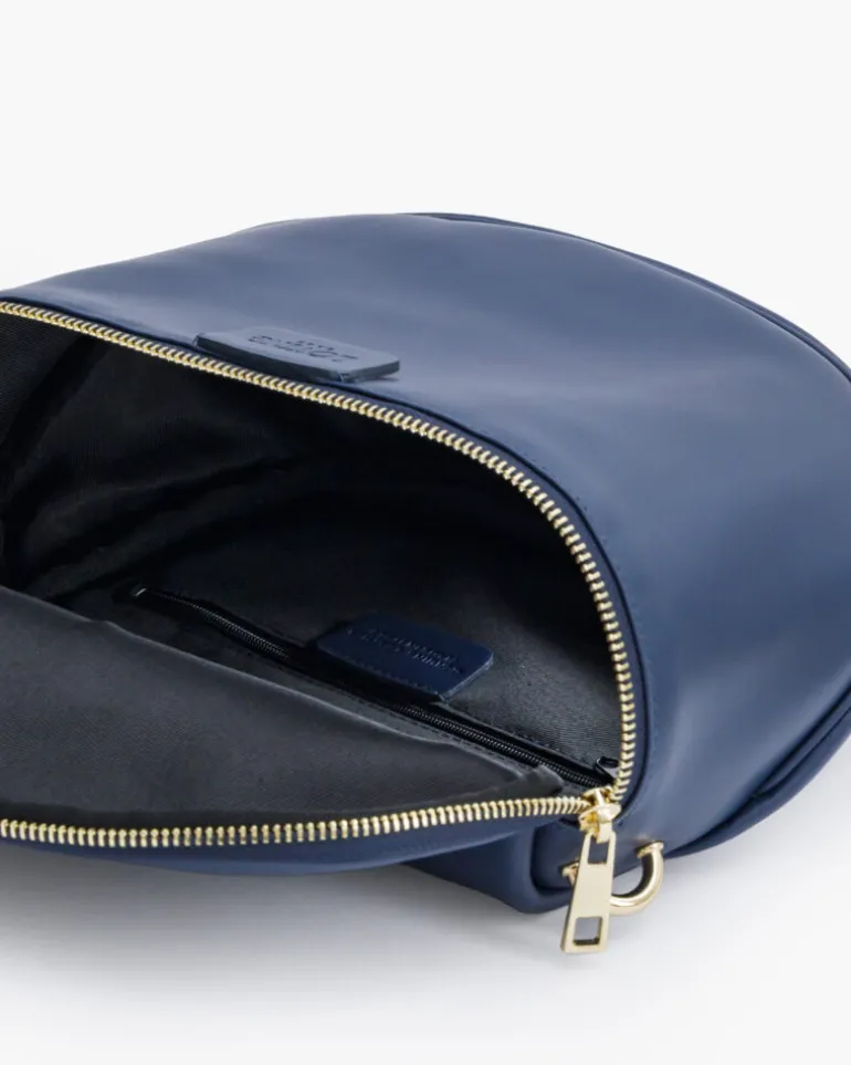 Borsa ISABELLA in pelle BLU NAVY – LOVING BAGS