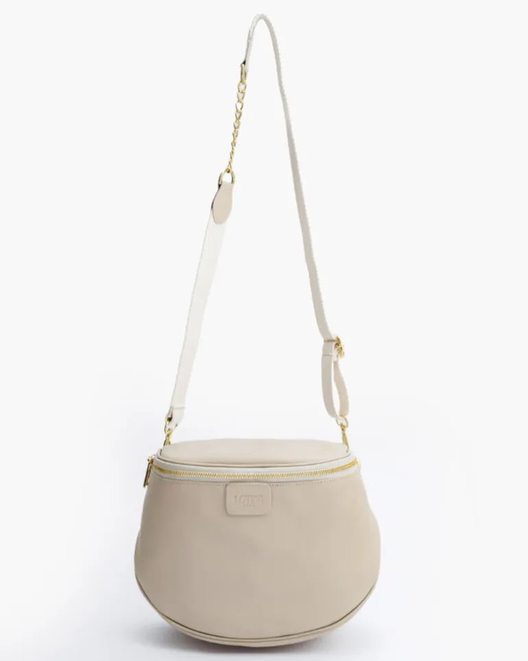 Borsa ISABELLA in pelle CREMA – LOVING BAGS