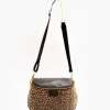 Borsa ISABELLA in pelle marrone ANIMALIER – LOVING BAGS