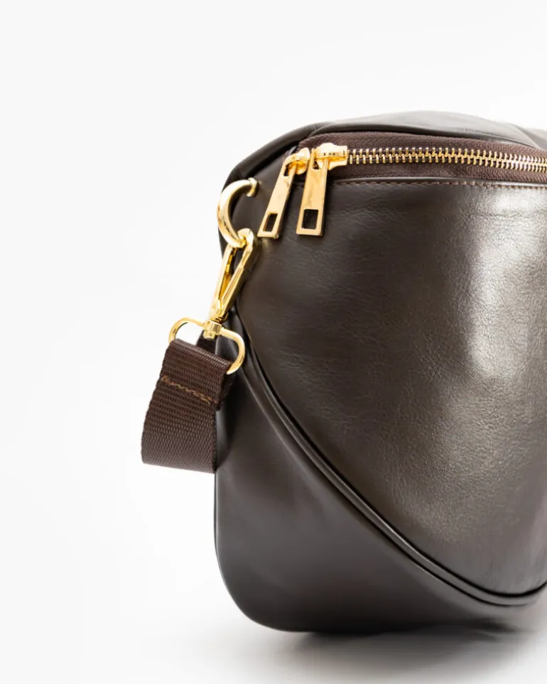 Borsa ISABELLA in pelle MARRONE – LOVING BAGS
