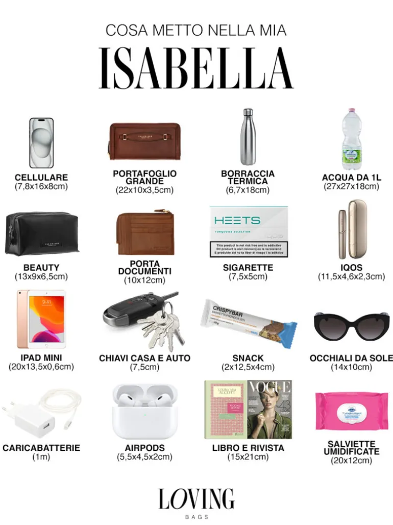 Borsa ISABELLA in pelle nera ANIMALIER – LOVING BAGS
