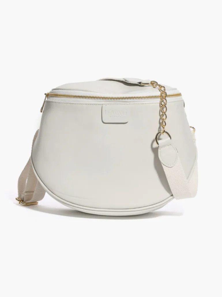 Borsa ISABELLA in pelle PANNA – LOVING BAGS