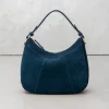 Borsa ROSE in camoscio – BLU