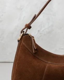 Borsa ROSE in camoscio – MARRONE