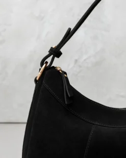Borsa ROSE in camoscio – NERA