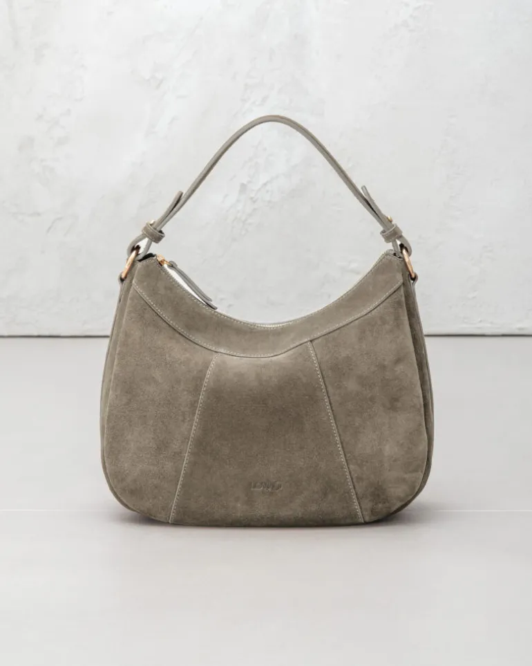 Borsa ROSE in camoscio – TORTORA