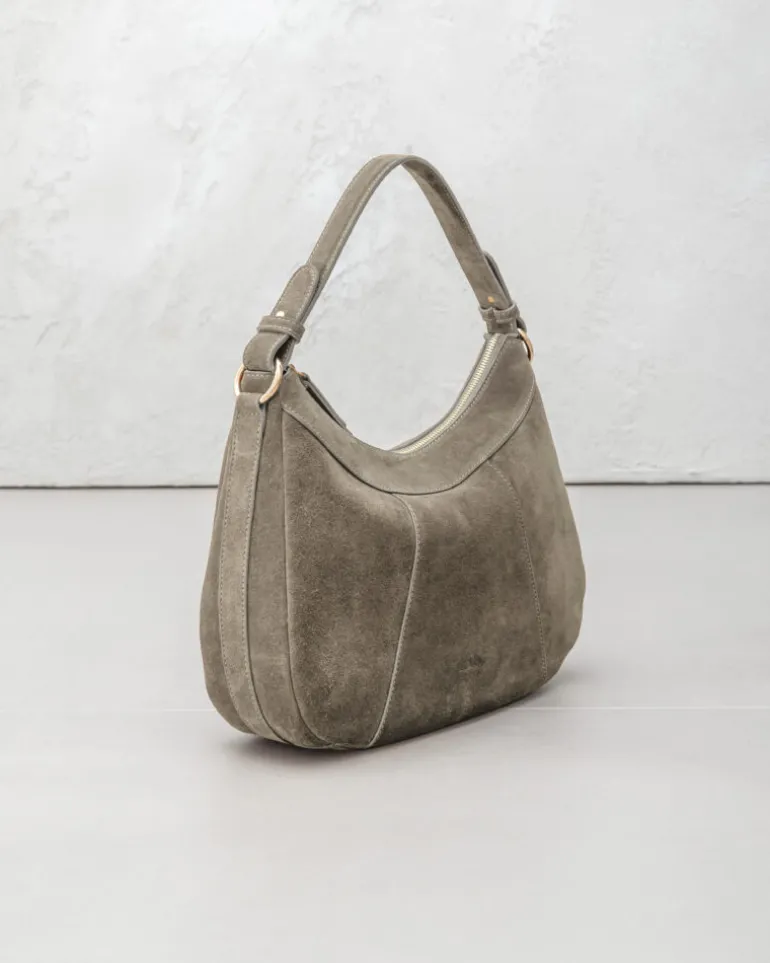 Borsa ROSE in camoscio – TORTORA