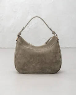 Borsa ROSE in camoscio – TORTORA