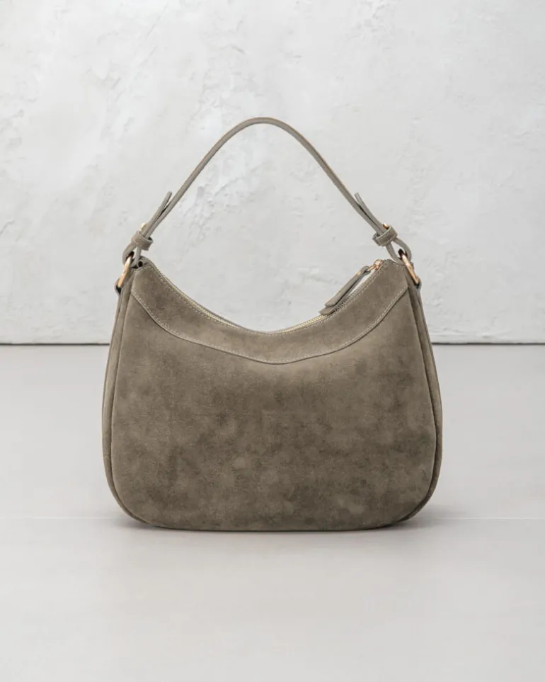 Borsa ROSE in camoscio – TORTORA