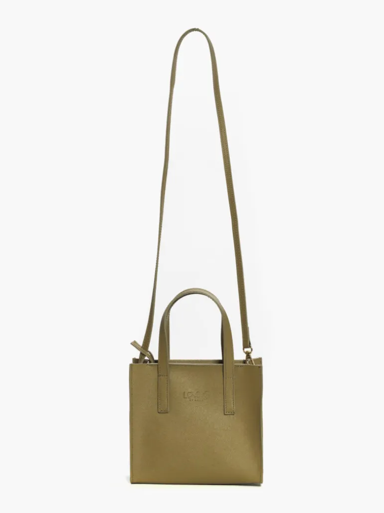 Borsa VITTORIA in pelle – VERDE KIWI
