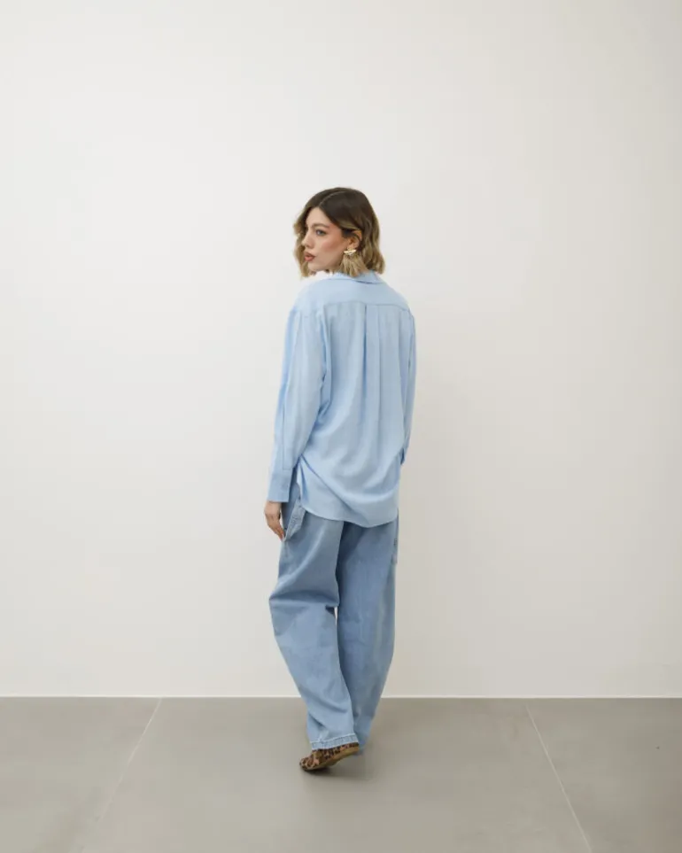 Camicia in misto lino – 13057