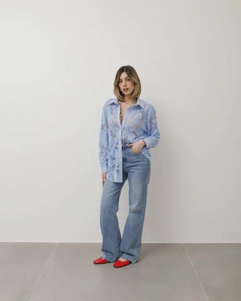 Camicia in pizzo – 7862